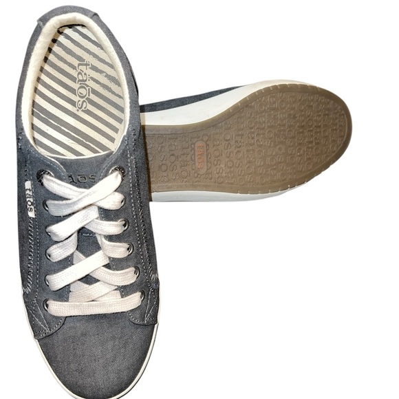 Taos Footwear Gray Sneakers - Picture 3 of 4